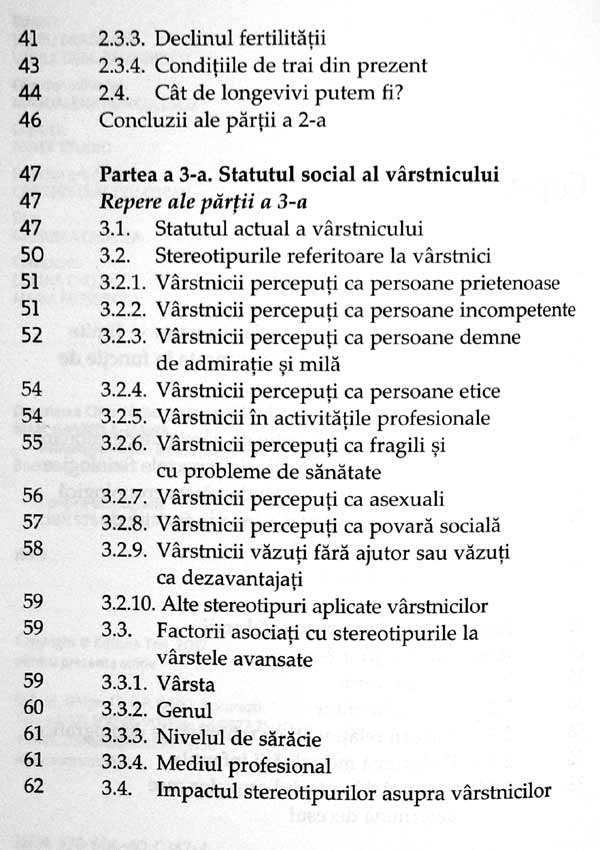 Psihologia varstei a treia si a patra - Gabriela-Maria Man
