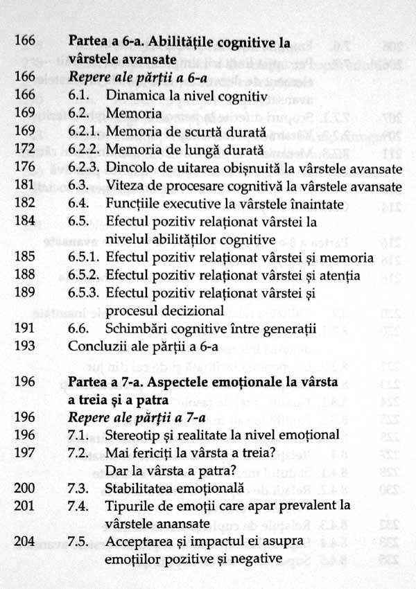 Psihologia varstei a treia si a patra - Gabriela-Maria Man