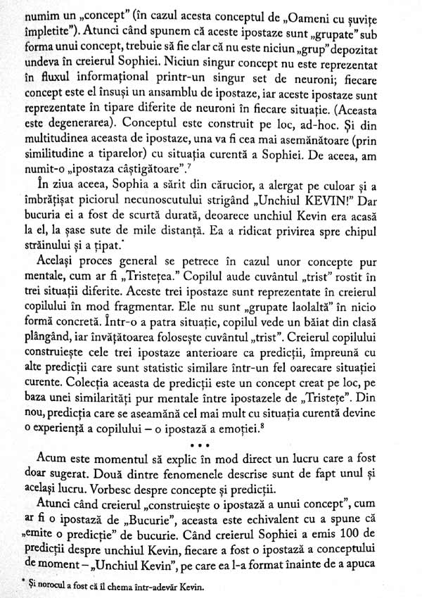 Cum iau nastere emotiile. Viata secreta a creierului - Lisa Feldman Barrett