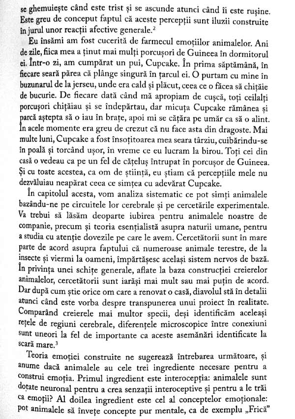 Cum iau nastere emotiile. Viata secreta a creierului - Lisa Feldman Barrett