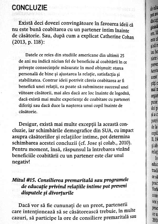 Mari mituri despre relatiile intime. Intalniri amoroase, sex si mariaj - Matthew D. Johnson