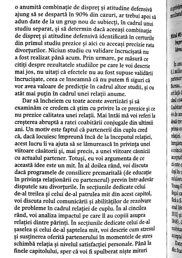 Mari mituri despre relatiile intime. Intalniri amoroase, sex si mariaj - Matthew D. Johnson