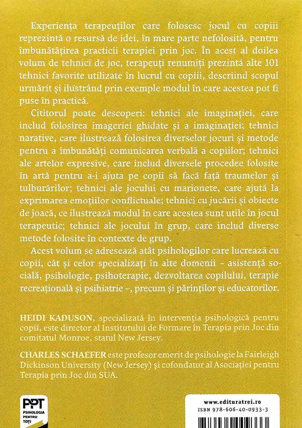 Alte 101 tehnici favorite ale terapiei prin joc - Heidi Gerard Kaduson