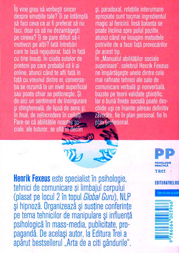 Manualul abilitatilor sociale superioare - Henrik Fexeus