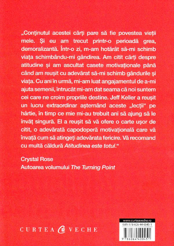 Atitudinea este totul - Jeff Keller