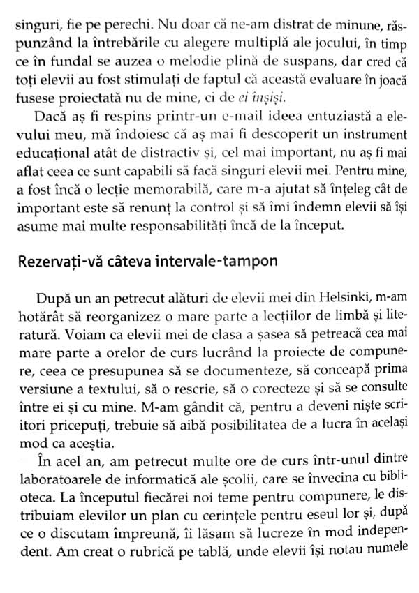 Sa predam ca in Finlanda. 33 de strategii simple pentru lectii pline de buna-dispozitie - Timothy D. Walker