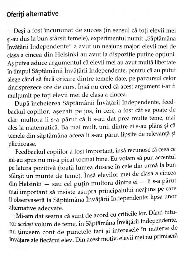 Sa predam ca in Finlanda. 33 de strategii simple pentru lectii pline de buna-dispozitie - Timothy D. Walker