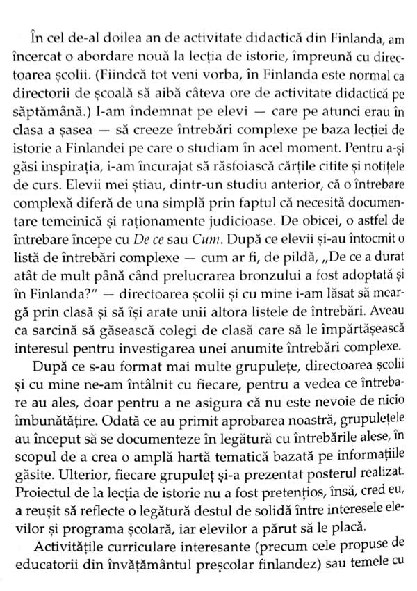 Sa predam ca in Finlanda. 33 de strategii simple pentru lectii pline de buna-dispozitie - Timothy D. Walker