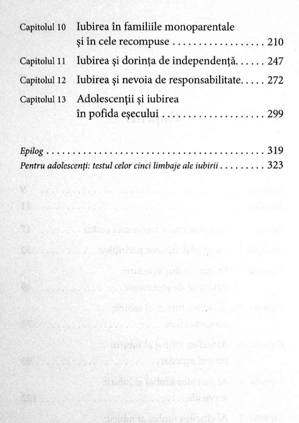 Cele cinci limbaje ale iubirii pentru adolescenti - Gary Chapman