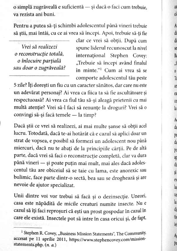 Cum sa-ti schimbi adolescentul pana vineri. De la obraznic si capricios, la respectuos si responsabil in 5 zile - Kevin Leman