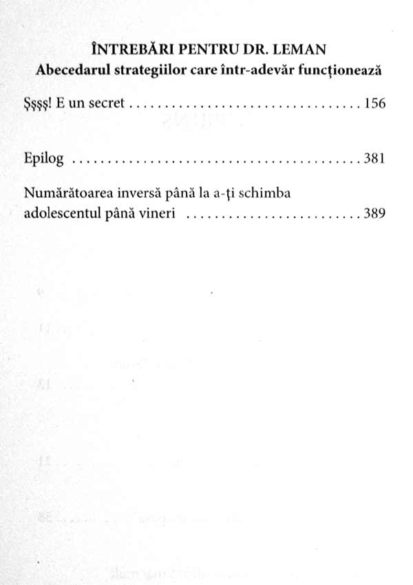 Cum sa-ti schimbi adolescentul pana vineri. De la obraznic si capricios, la respectuos si responsabil in 5 zile - Kevin Leman