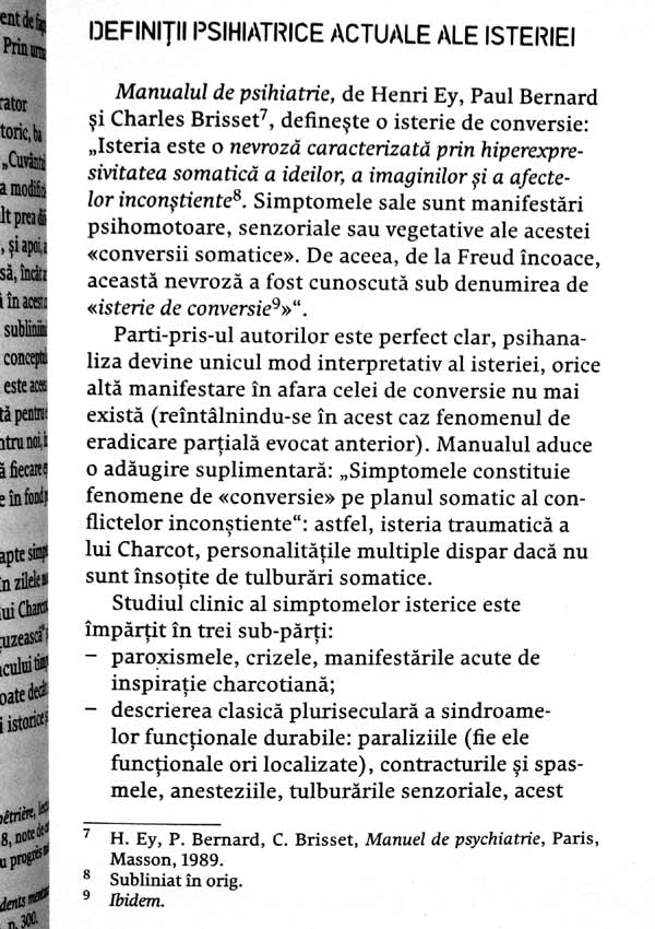 Ce este isteria? - Gisele Harrus-Revidi