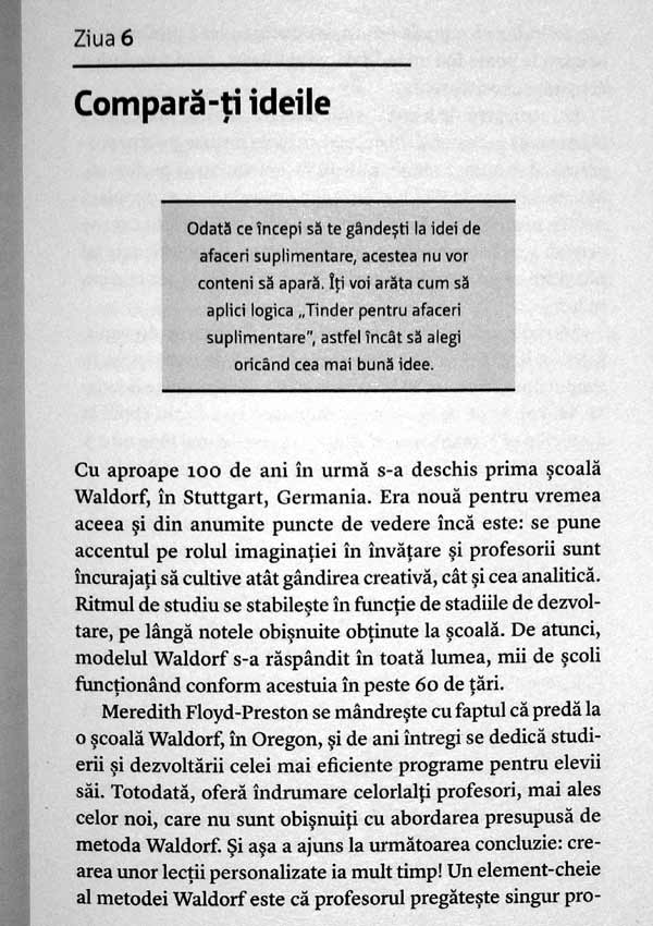 Bani extra job. De la idee la venit in 27 de zile - Chris Guillebeau