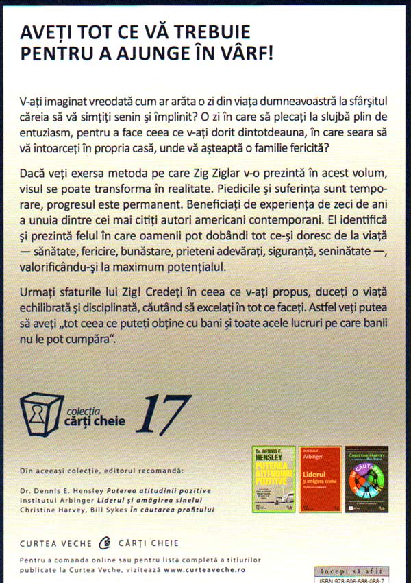 Dincolo de varf - Zig Ziglar