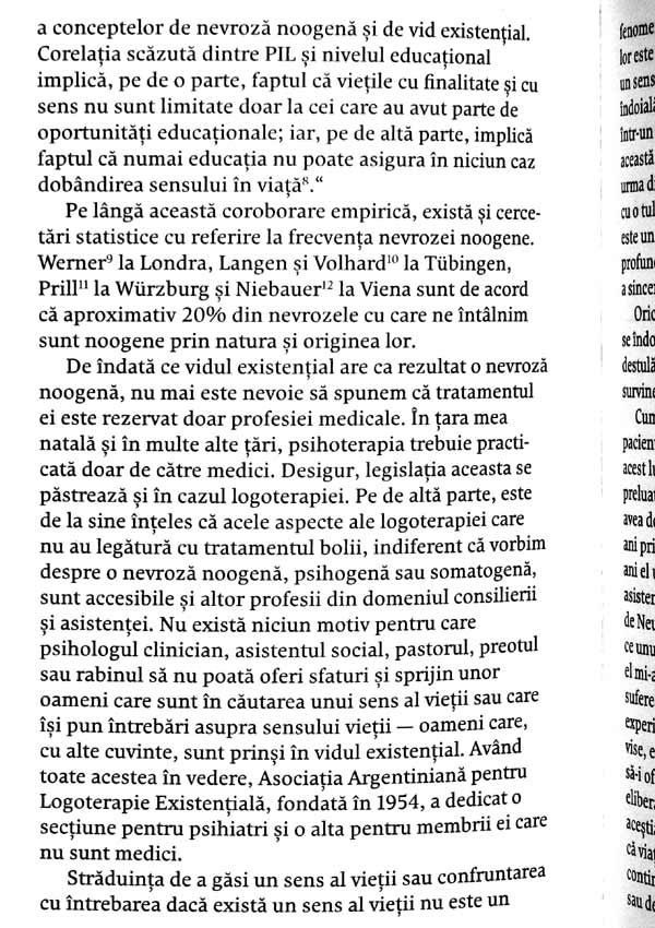 Vointa de sens. Fundamente si aplicatii ale logoterapiei - Viktor Frankl
