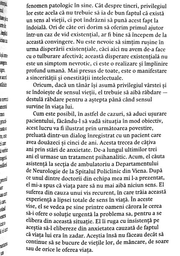 Vointa de sens. Fundamente si aplicatii ale logoterapiei - Viktor Frankl