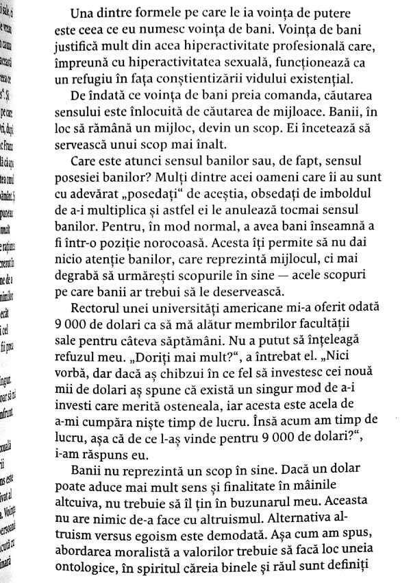 Vointa de sens. Fundamente si aplicatii ale logoterapiei - Viktor Frankl