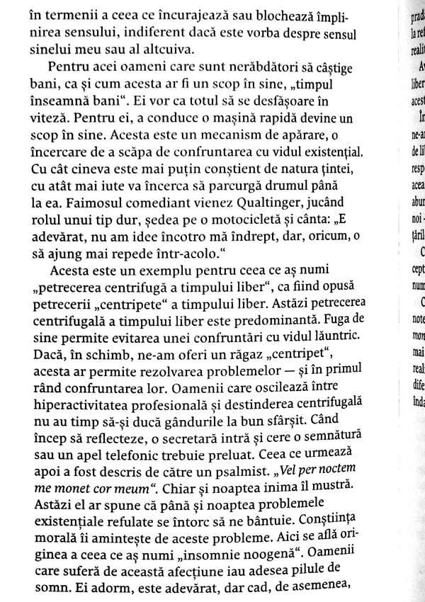 Vointa de sens. Fundamente si aplicatii ale logoterapiei - Viktor Frankl