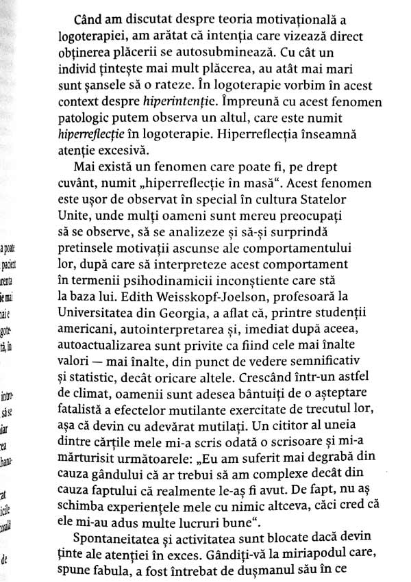 Vointa de sens. Fundamente si aplicatii ale logoterapiei - Viktor Frankl