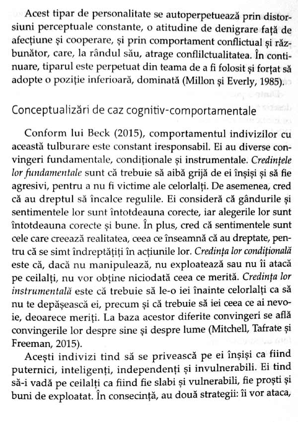 Tulburarile de personalitate din DSM-5. Evaluare, conceptualizare de caz si tratament - Len Sperry