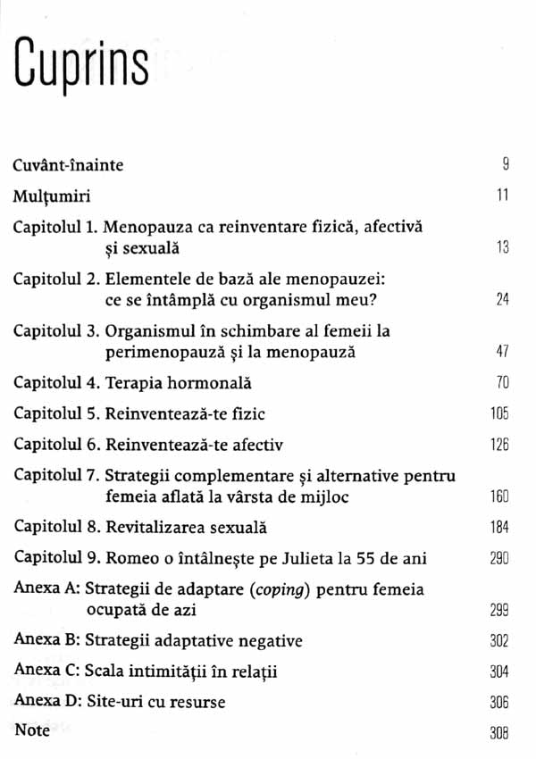 Schimbarile menopauzei. Cum sa te reinventezi fizic, afectiv si sexual - Caine-Francis Dona