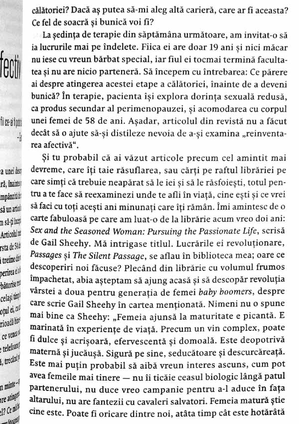 Schimbarile menopauzei. Cum sa te reinventezi fizic, afectiv si sexual - Caine-Francis Dona