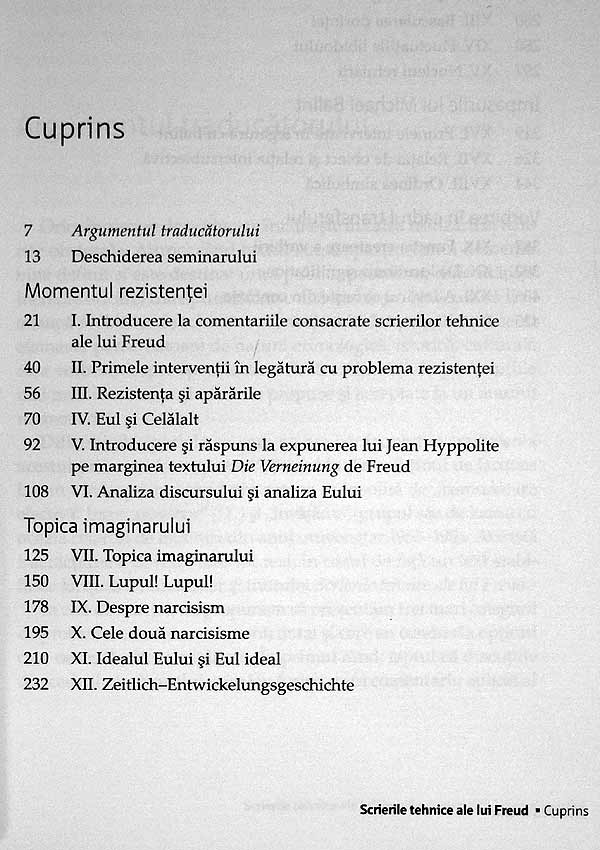 Scrierile tehnice ale lui Freud. Seminar. Cartea I - Jacques Lacan