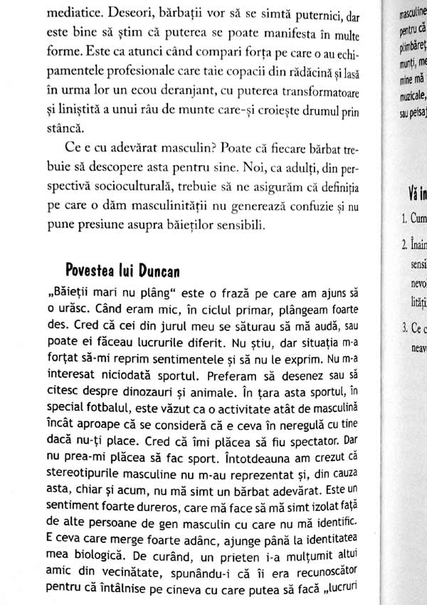 Baietii sensibili: cum sa devina mai puternici - Betsy de Thierry