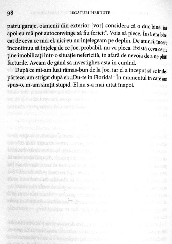 Legaturi pierdute. Cauze reale ale depresiei si solutii surprinzatoare - Johann Hari