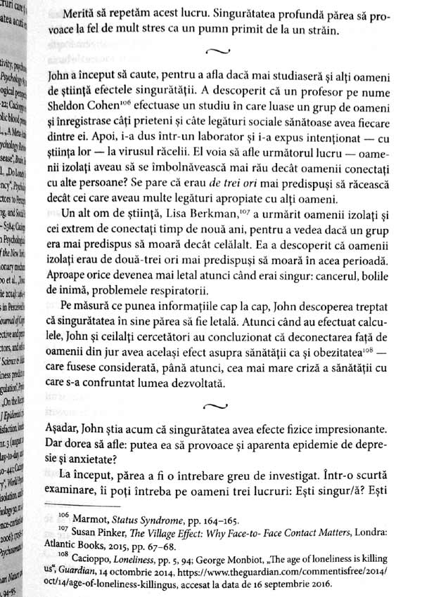 Legaturi pierdute. Cauze reale ale depresiei si solutii surprinzatoare - Johann Hari