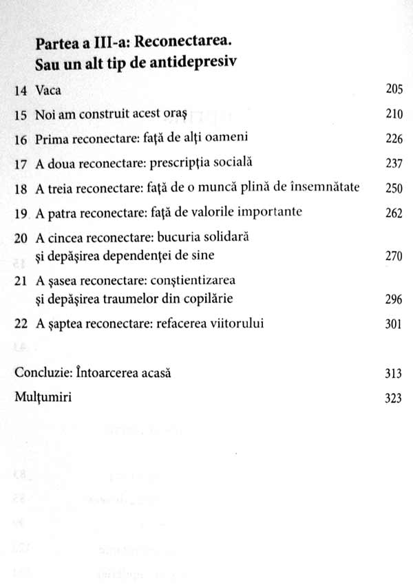 Legaturi pierdute. Cauze reale ale depresiei si solutii surprinzatoare - Johann Hari