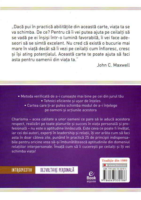 25 de moduri de a-i cuceri pe cei din jur. Cum sa ii faci pe ceilalti sa se simta extraordinar - John C. Maxwell