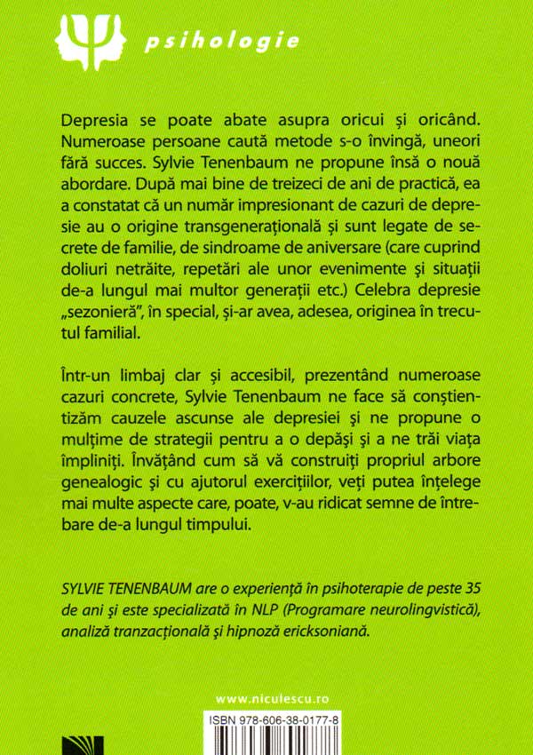 Depresia. O mostenim sau nu? - Sylvie Tenenbaum