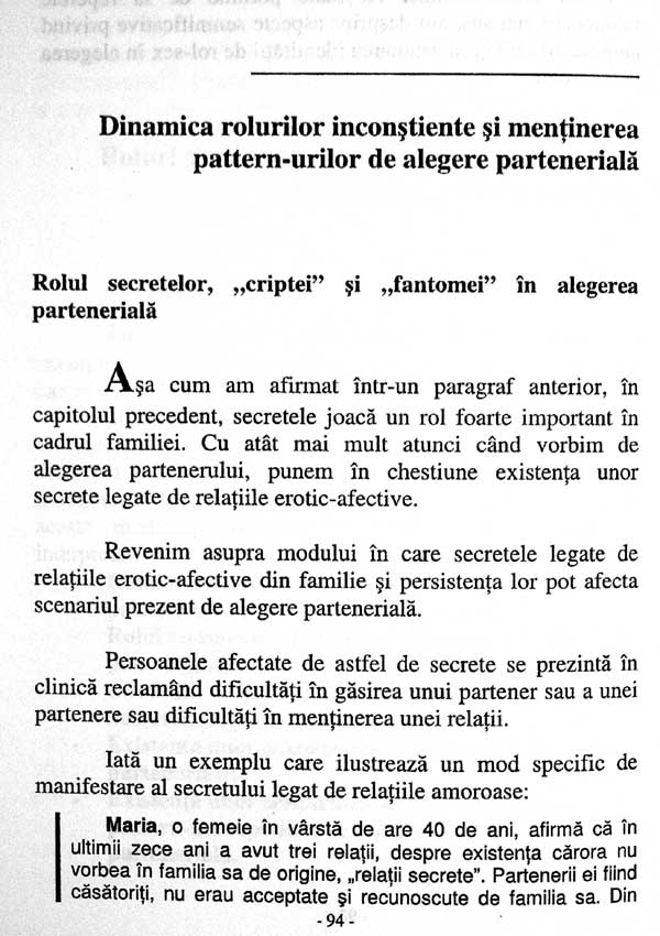 Alegerea partenerului. Mituri, secrete, repetitii - Alin Sebastian Godeanu