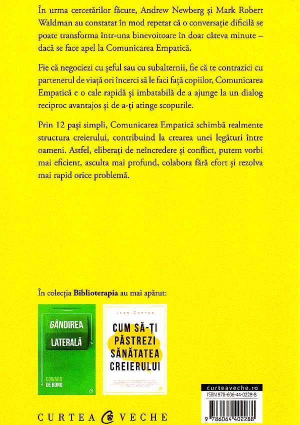 Cuvintele iti modeleaza creierul - Mark Robert Waldman