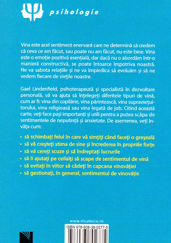 Scapa de capcana vinovatiei - Gael Lindenfield