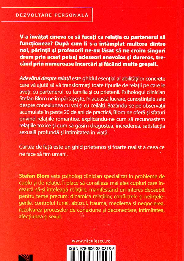 Adevarul despre relatii - Stefan Blom