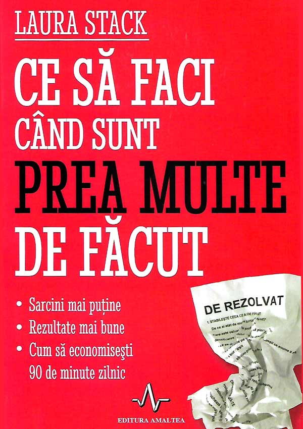Ce sa faci cand sunt prea multe de facut - Laura Stack