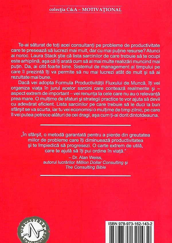 Ce sa faci cand sunt prea multe de facut - Laura Stack