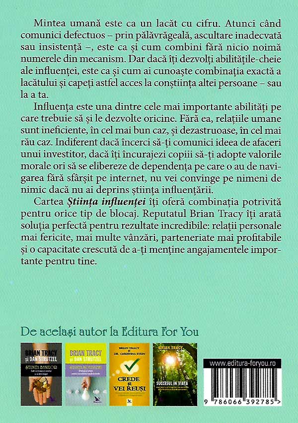 Stiinta influentei - Brian Tracy