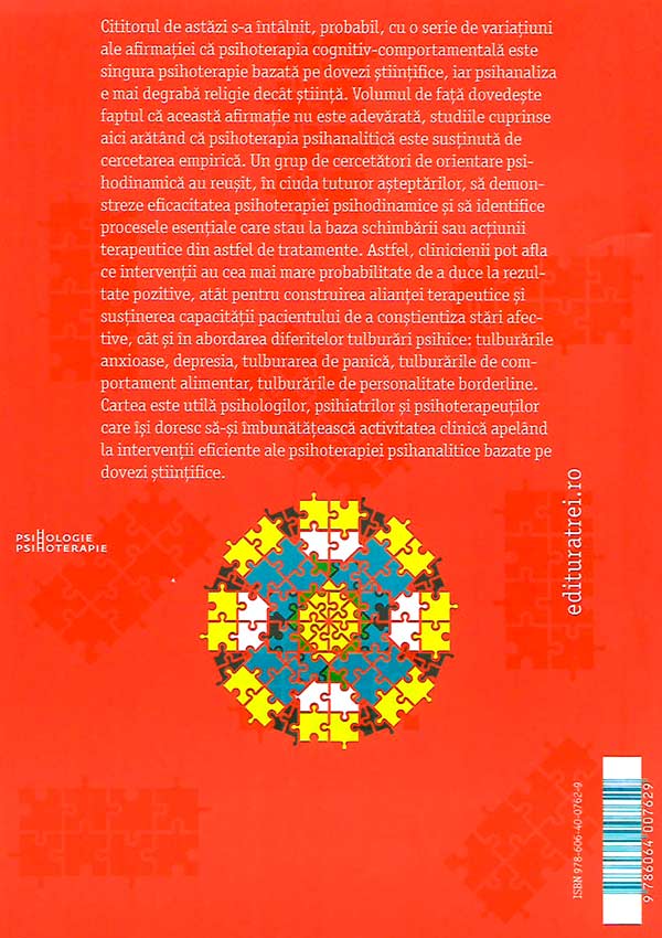 Psihoterapia psihodinamica. Practica bazata pe dovezi empirice - Raymond A. Levy