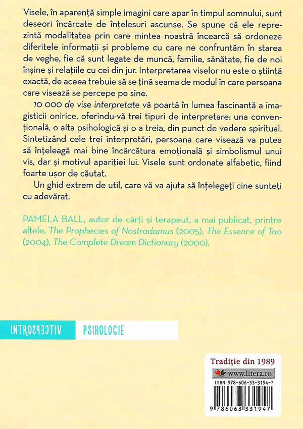 10.000 de vise interpretate - Pamela Ball