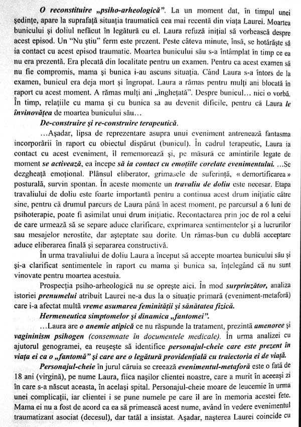 Analiza transgenerationala in terapia unificarii: o noua abordare experientiala a familiei (Vol. 2 - Integrarea radacinilor sau dulapul cu haine vechi) - Iolanda Mitrofan