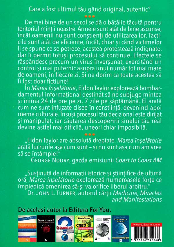 Marea inselatorie. Subjugarea liberului arbitru - Eldon Taylor