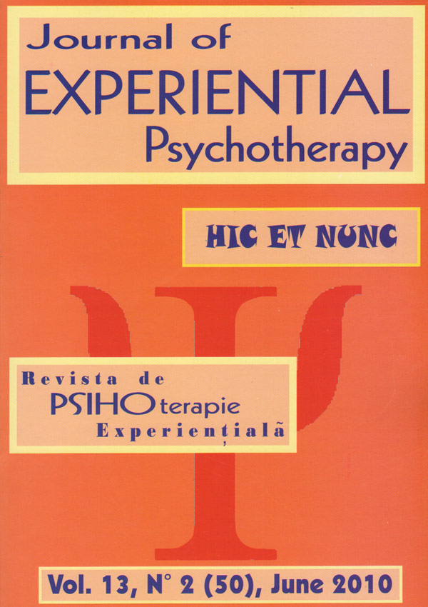 Revista de Psihoterapie Experientiala (Nr. 2, Iunie 2010) - Autori multipli 