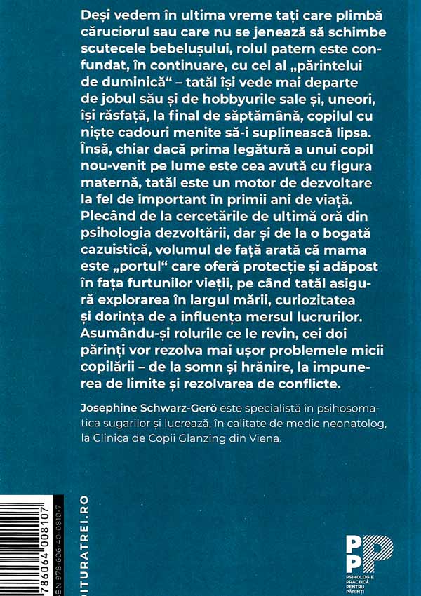 Tata nu-i ca mama. Cum raspunde un tata la nevoile copilului mic - Josephine Schwarz-Gero