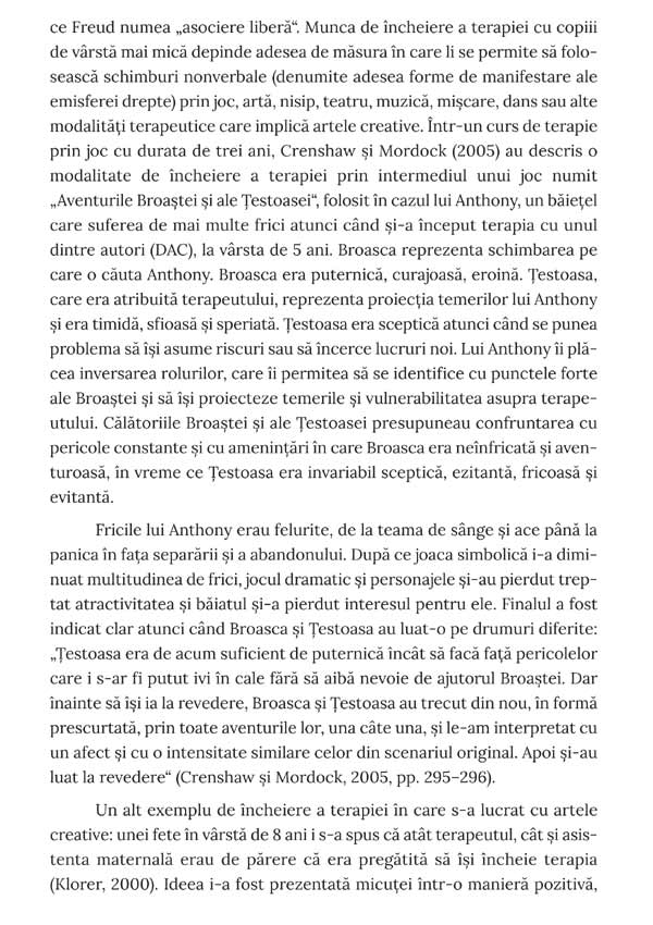 Incheierea terapiei copiilor. Provocari, probleme si solutii - Eliana Gil