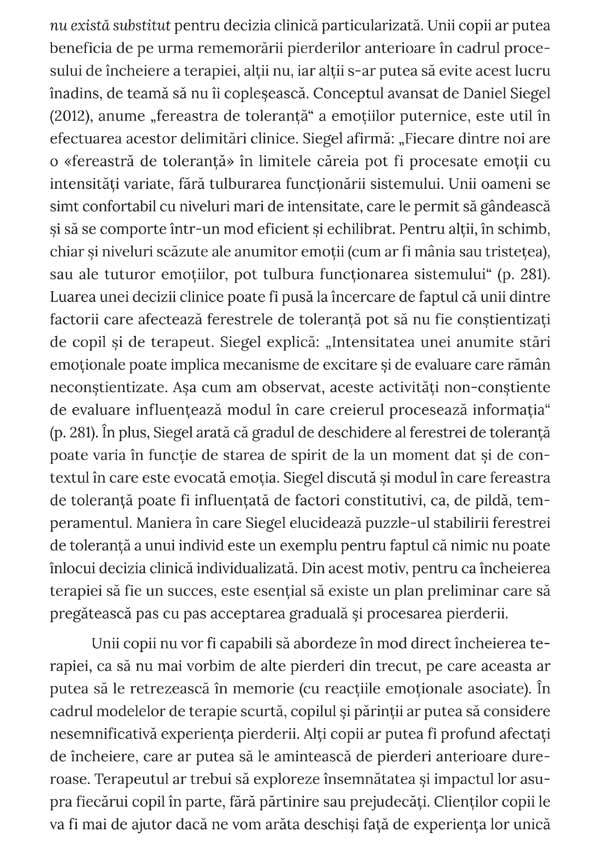 Incheierea terapiei copiilor. Provocari, probleme si solutii - Eliana Gil