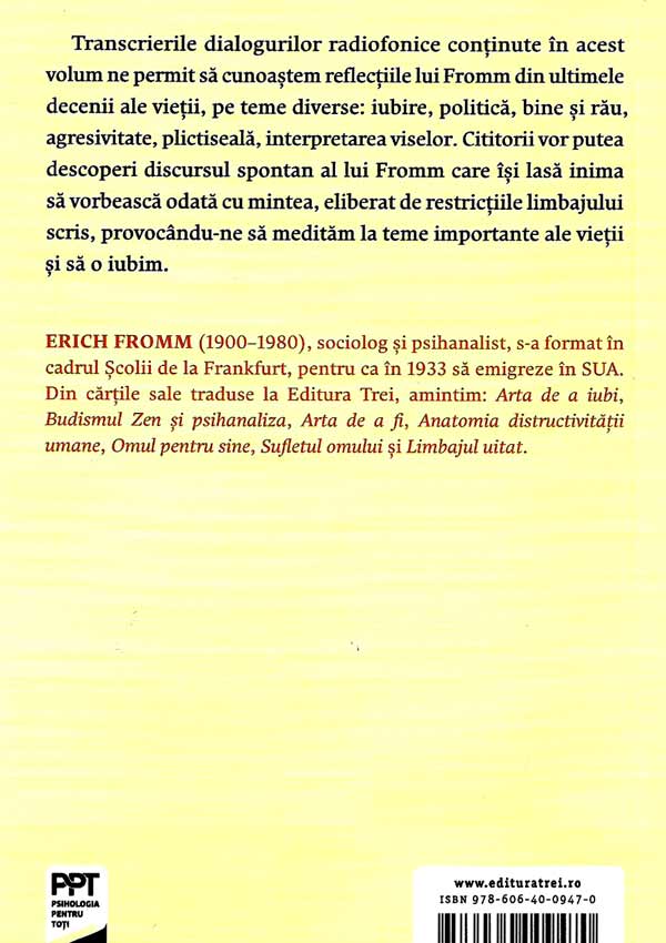 Din dragoste de viata - Erich Fromm