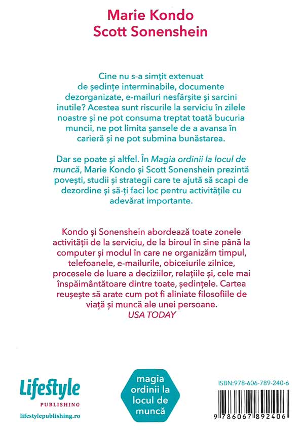 Magia ordinii la locul de munca - Marie Kondo